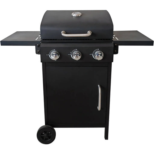 Pagoda 3 Burner Gas BBQ With Side Table