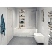 Perform Panel Bathroom & Shower Panel 2400mm x 880mm White Gloss