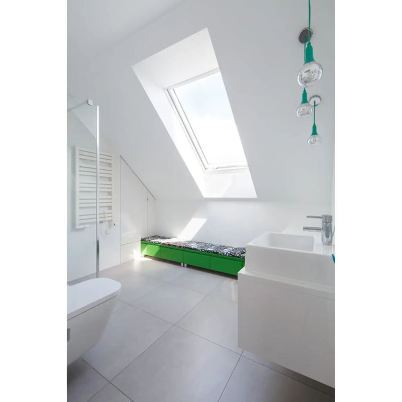 Fakro 877N02 White UPVC Roof Window 55 x 98cm