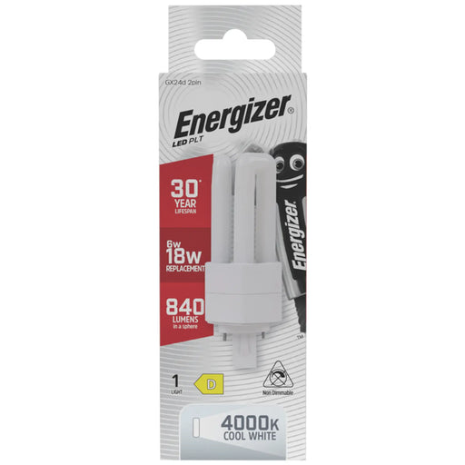 Energizer LED PLT GX24d 2 Pin 6W 2G7 840lm 4000k