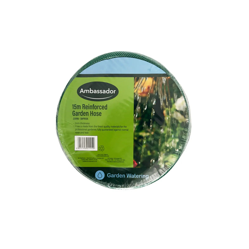 Ambassador Reinforced Garden Hose 15m
