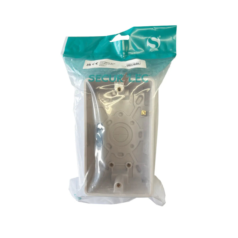 Securlec Double Pattress Box 47mm