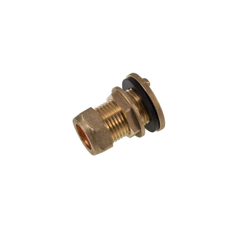Securplumb WRAS Flanged Tank Connector 22mm