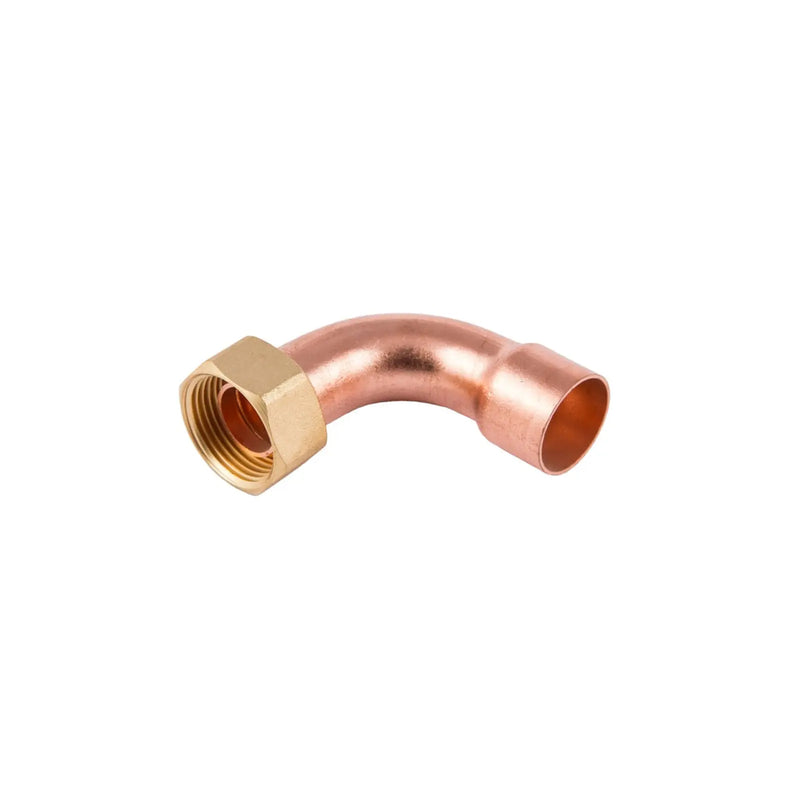 Securplumb WRAS Bent Tap Connector End Feed 22x3/4 Pack 10