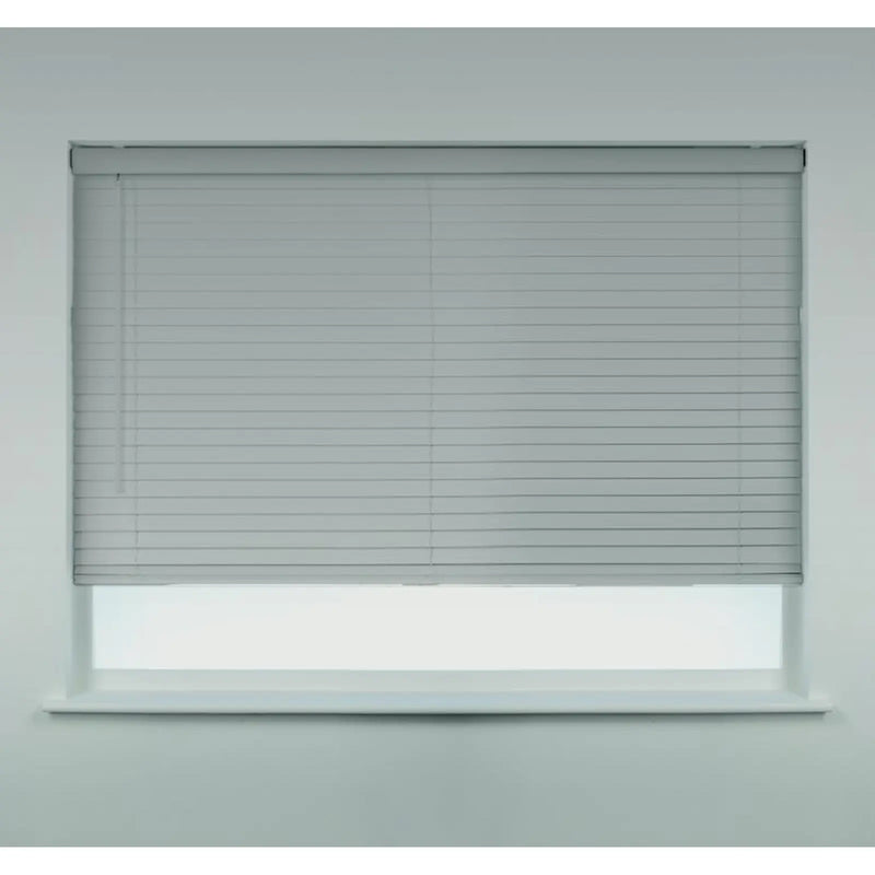 Swish Fauxwood Blind 180cm Light Grey