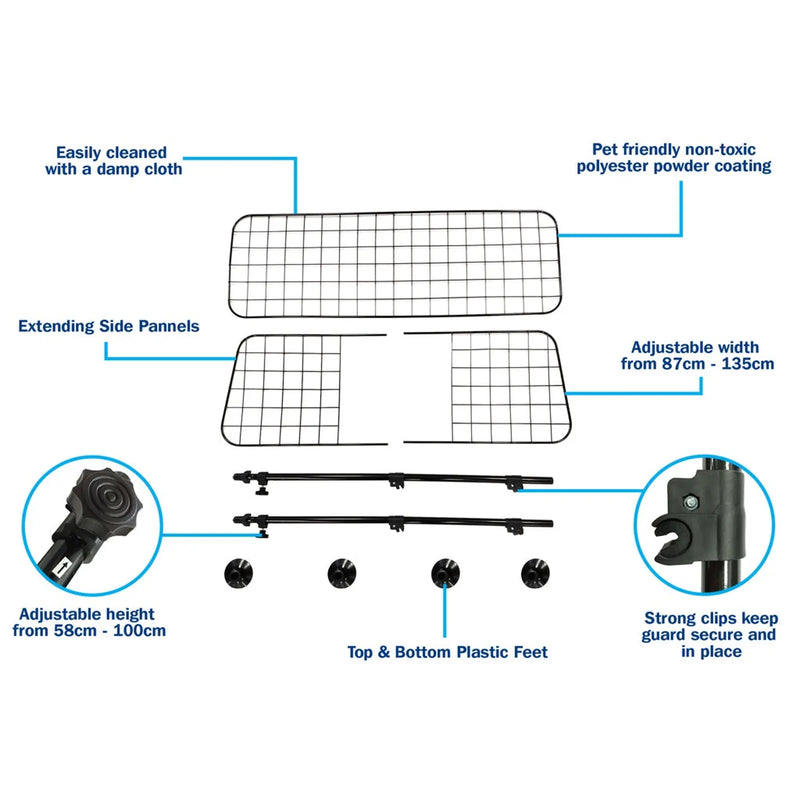 Streetwize Dog Guard Mesh Grille