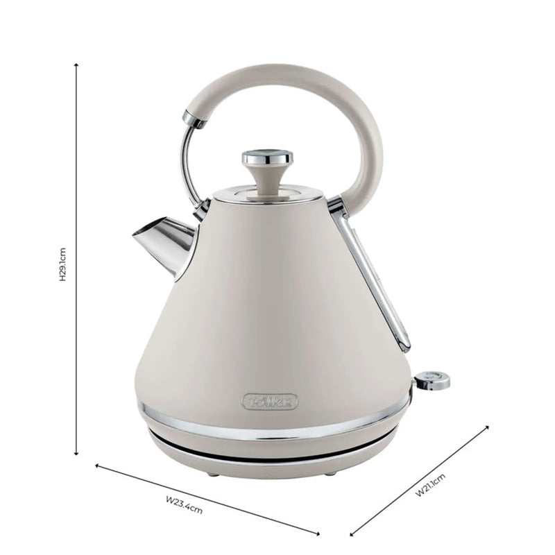 Tower Cavaletto Pyramid Kettle Mushroom 1.7L
