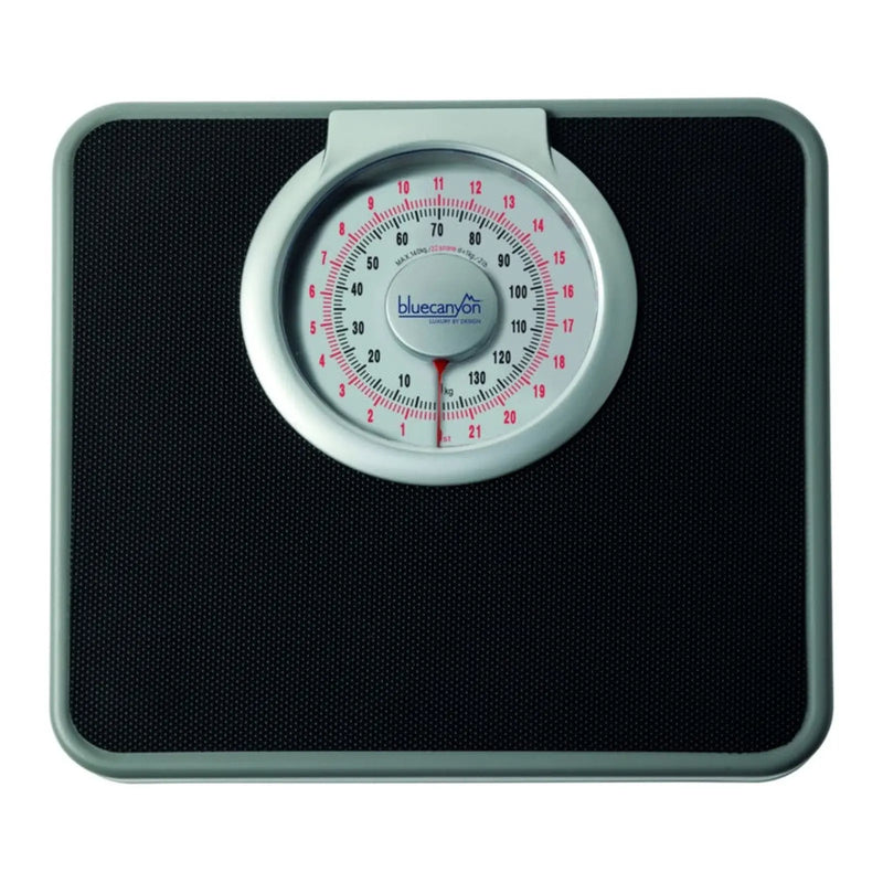 Blue Canyon Mechanical Large Dial Bathroom Scale White