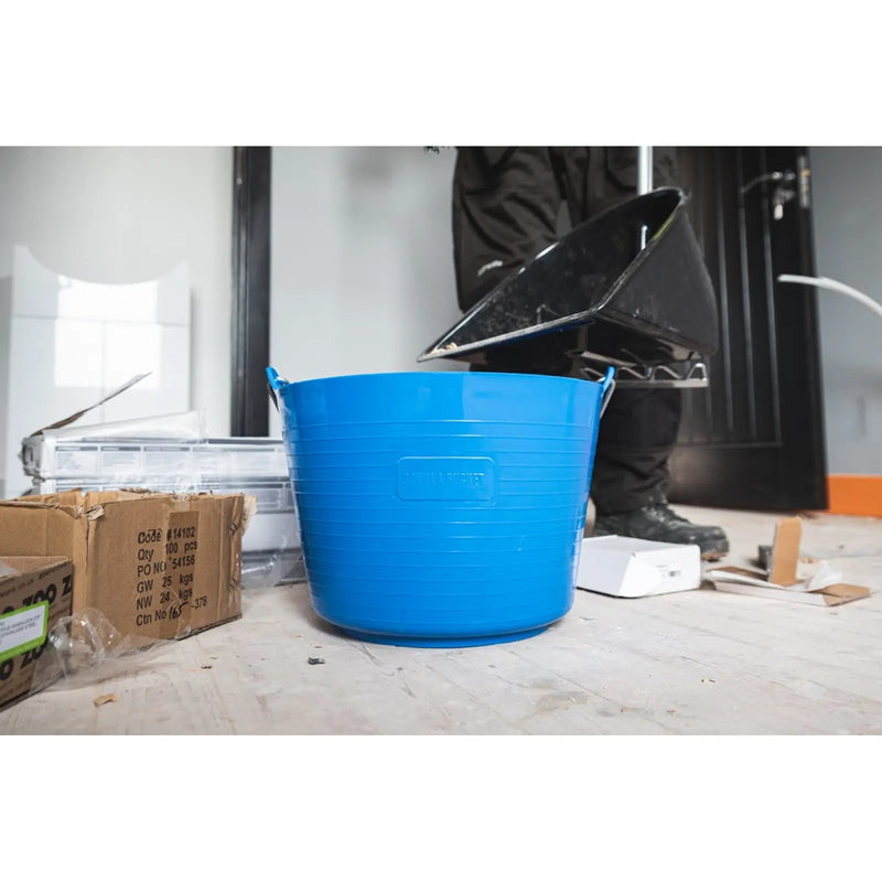 Red Gorilla Flexible Bucket 22L Blue