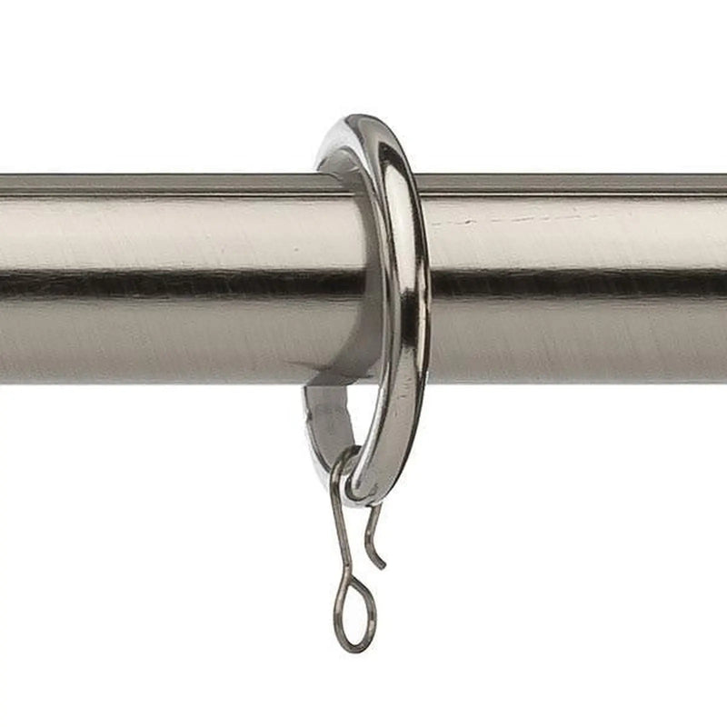 Universal Metal Rings Satin Steel 19mm