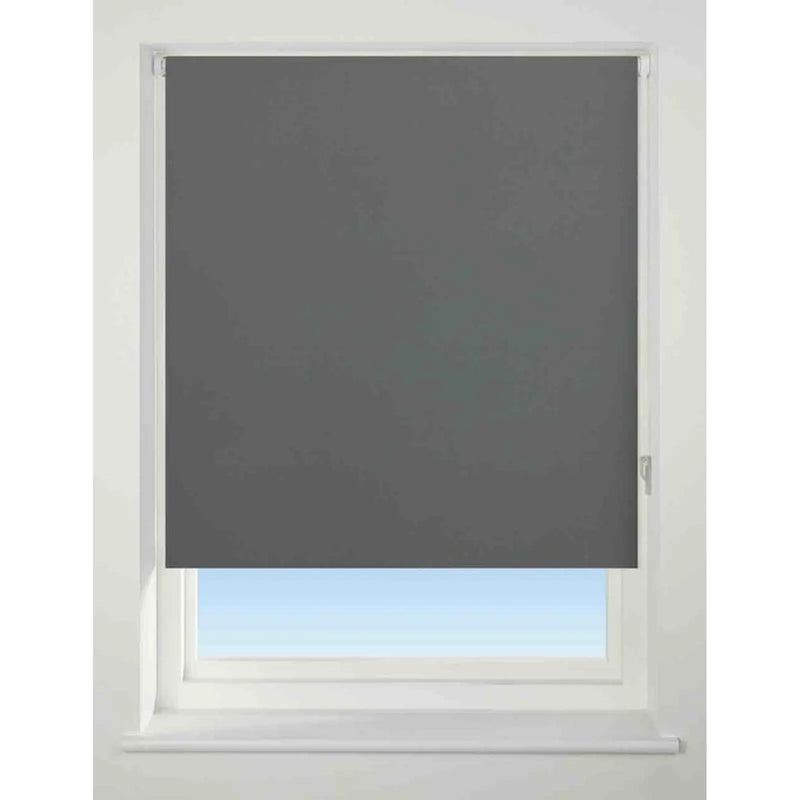 Universal Daylight Blind Charcoal 60cm
