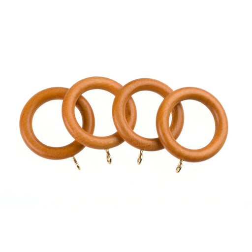 Universal Wood Rings Antique Pine 4pk