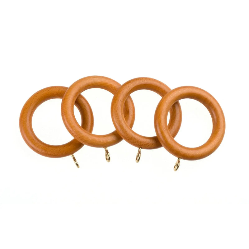 Universal Wood Rings Antique Pine 4pk