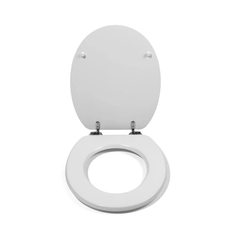 Croydex Toilet Seat Terrazzo Flexi Fix Blue