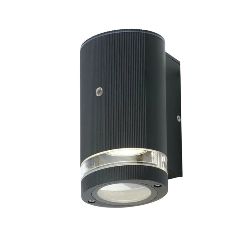 Zinc Helix Aluminium 1 Light GU10 35w