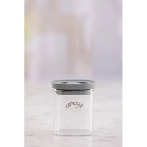 Kilner New Fresh Storage Square Spice Jar 0.16L