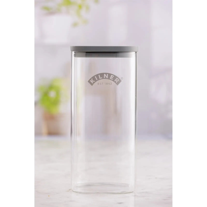 Kilner New Fresh Storage Square Jar 1.5L