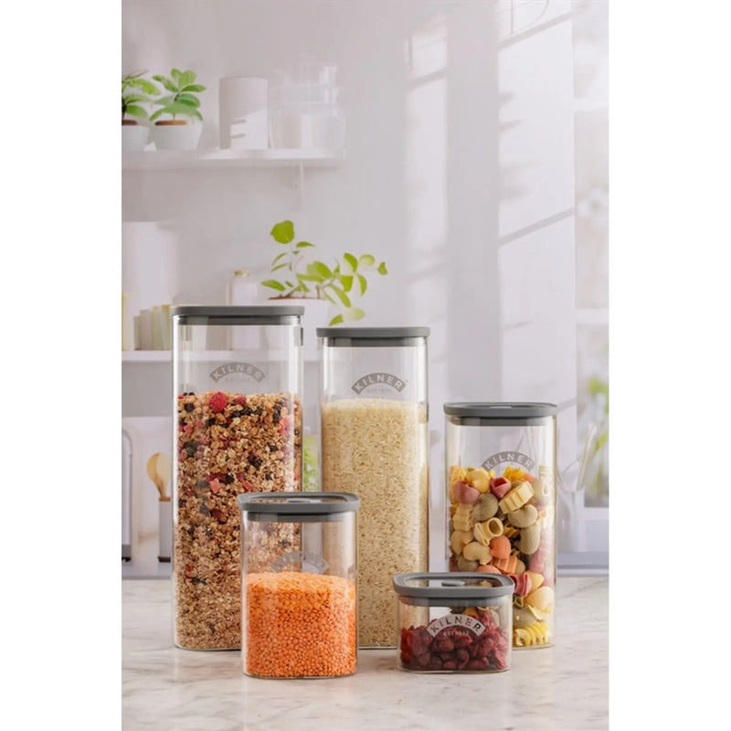 Kilner New Fresh Storage Square Jar 1.5L