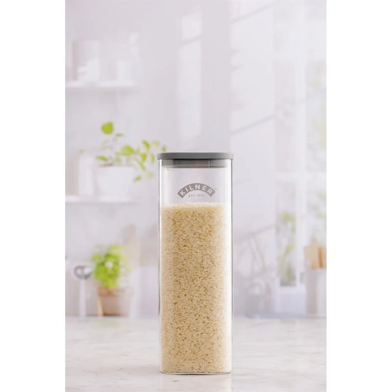 Kilner New Fresh Storage Square Jar 2L