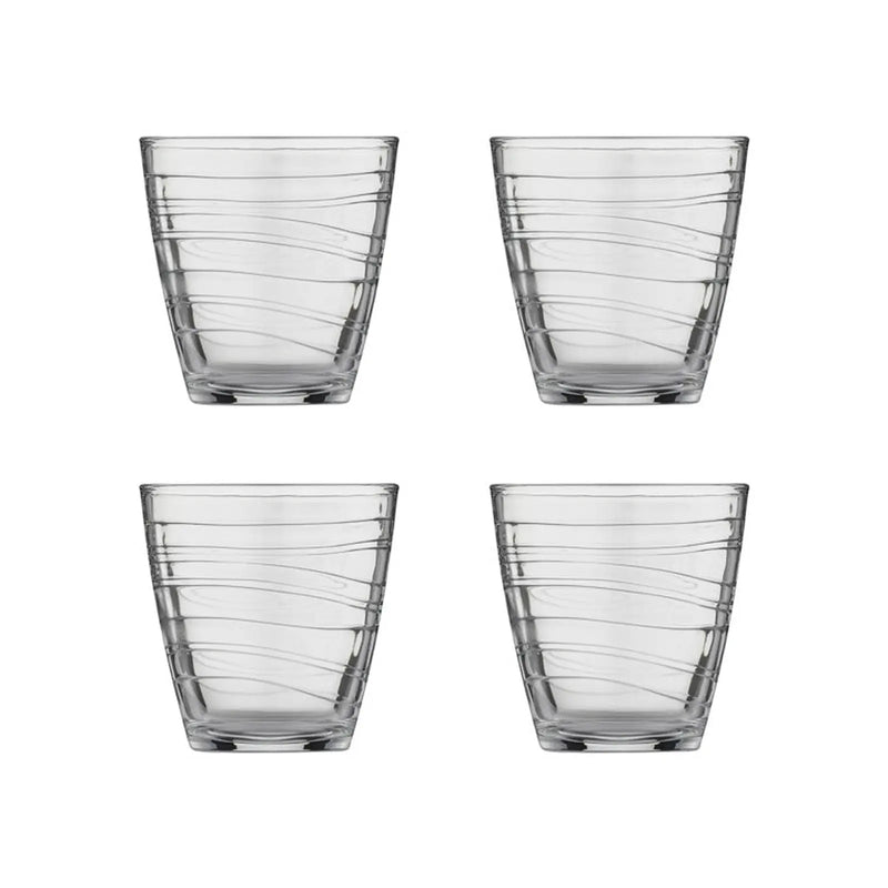 Ravenhead Essentials Swirl Mixer Glass Set Of 4