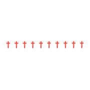 Pms England Triangle Bunting 20'