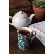 Stax Price & Kensington Hummingbird Floral Teal Mug 300ml