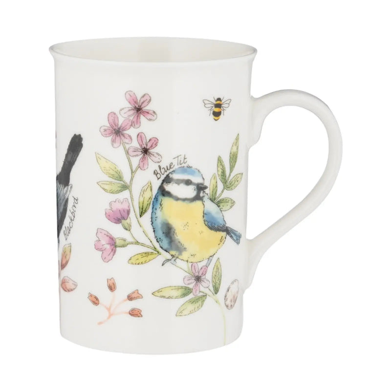 Stax Price & Kensington Garden Birds Honeysuckle Mug 300ml