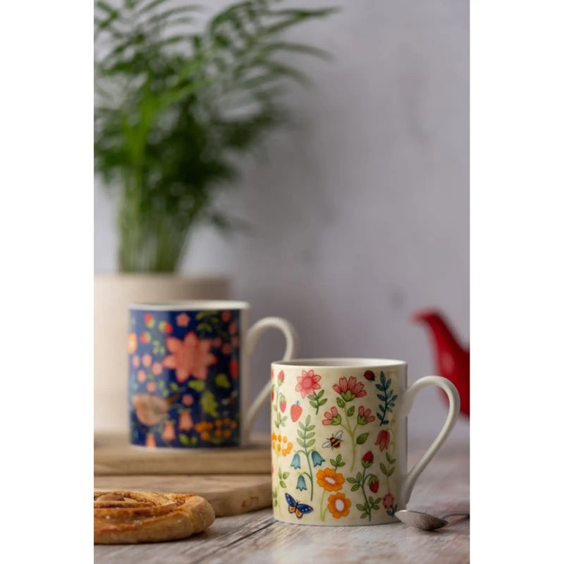 Stax Price & Kensington Wild Flower Fine China Mug 380ml