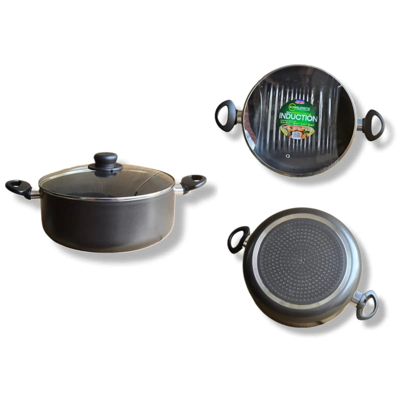 CookSupreme Induction Casserole Pot & Lid 28cm