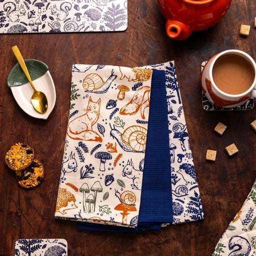Stax Price & Kensington Woodland Tea Towels Set Of 3