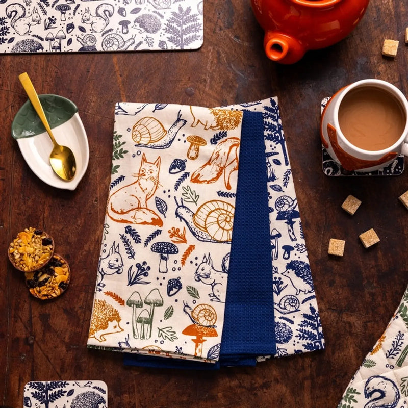 Stax Price & Kensington Woodland Tea Towels Set Of 3