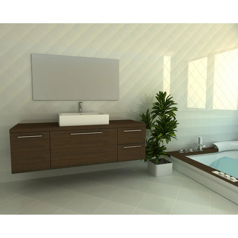 Kai Gloss Flat White Wall Tile 15 x 15cm 1m2
