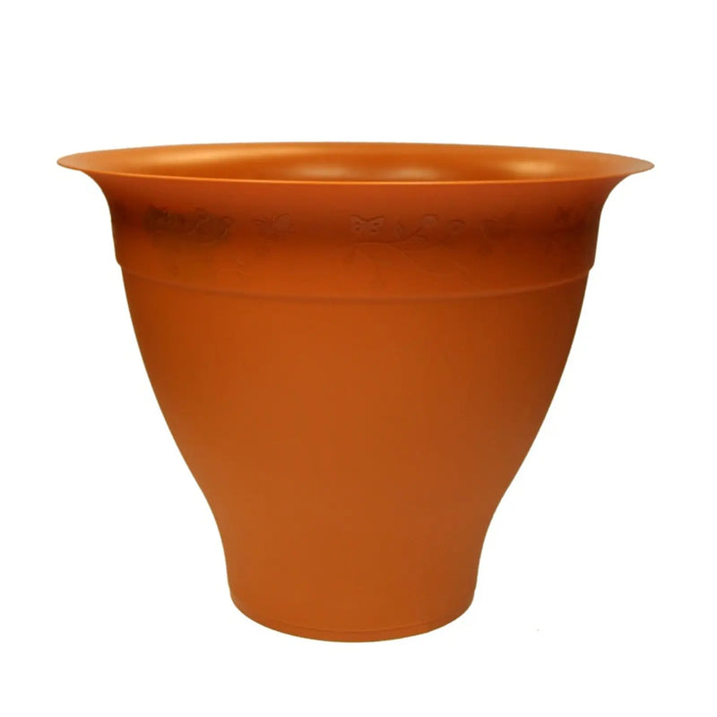 Thumbs Up Greenfields Round Planter 16cm Terracotta
