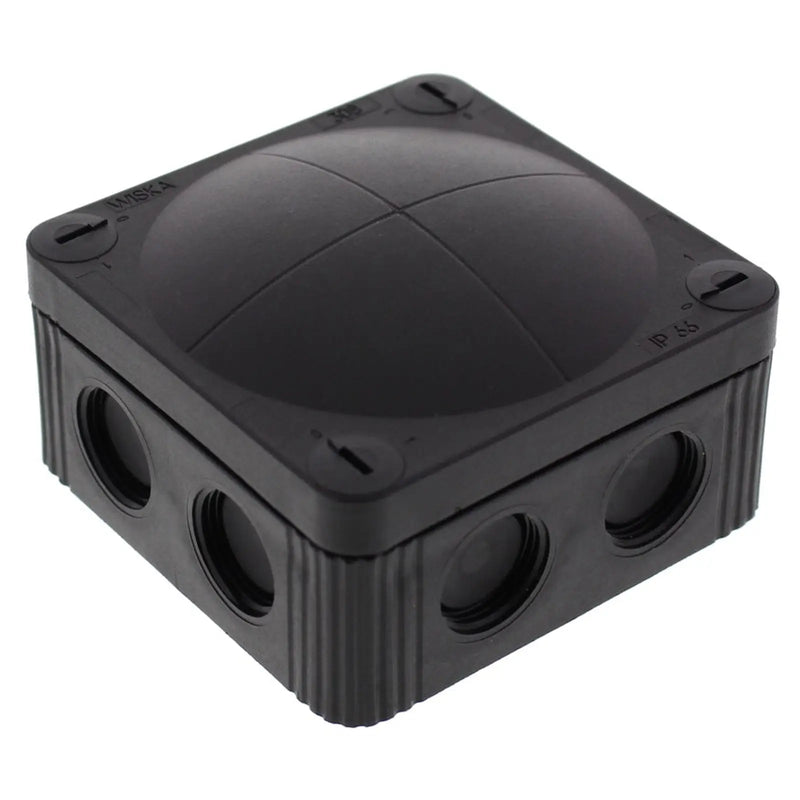Wiska Combi 308/5 Junction Box IP66/67 Black