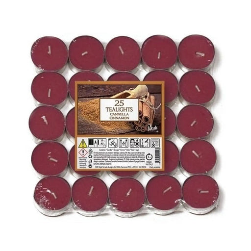 Price's Candles Petali Tealights x 25 Cinnamon
