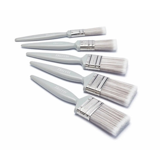 Harris Essentials Wall & Ceiling Paint Brush Set Pack 5