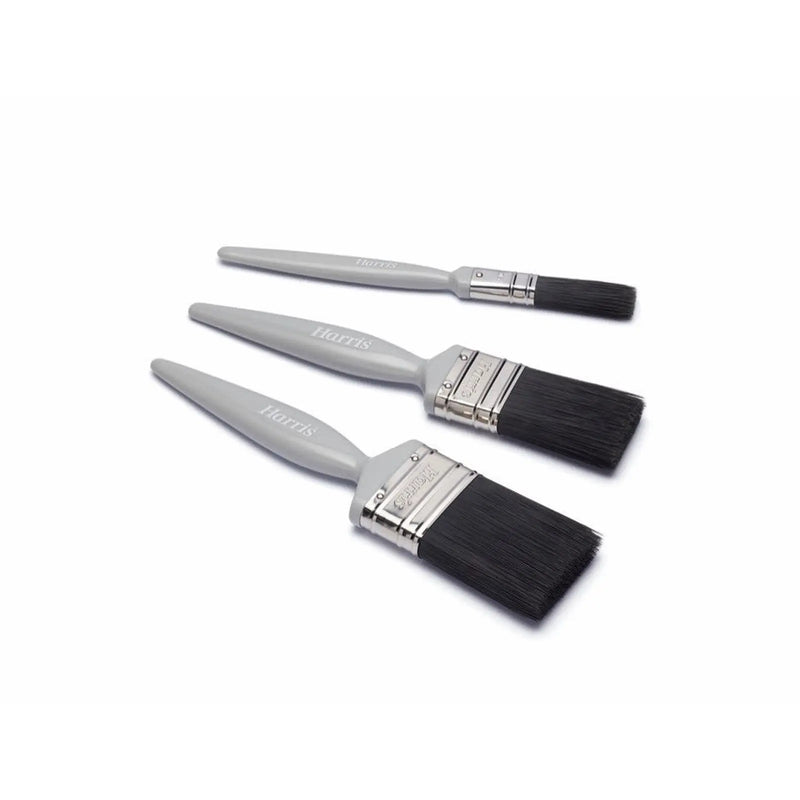 Harris Essentials Gloss Paint Brush Set Pack 3