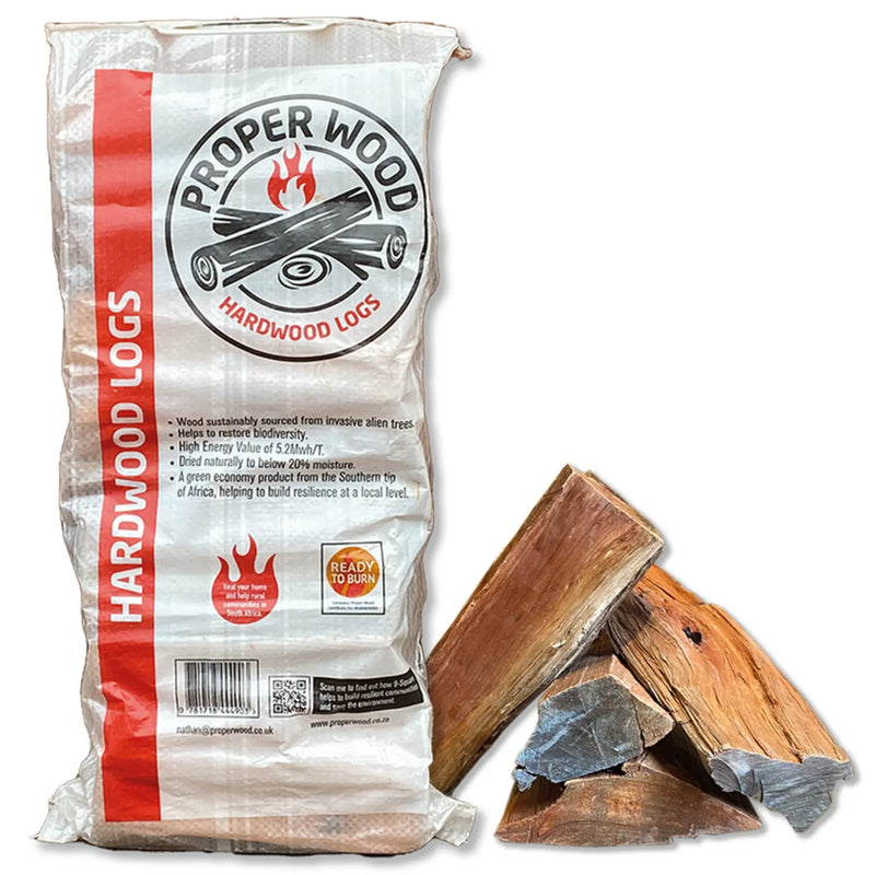Proper Wood Hardwood Logs 16L Bag