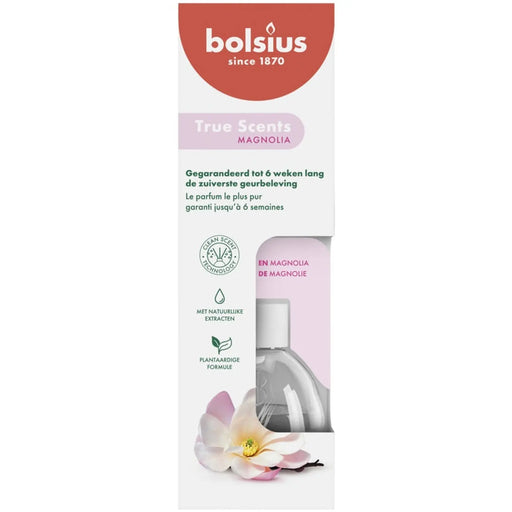 Bolsius Fragranced Reed Diffuser 60ml Magnolia