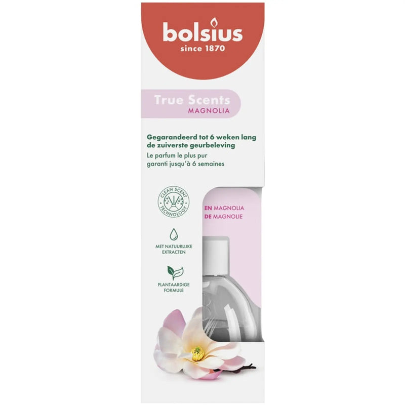 Bolsius Fragranced Reed Diffuser 60ml Magnolia