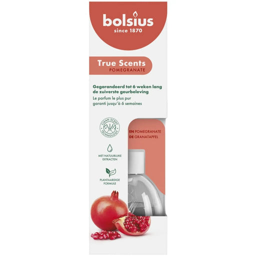 Bolsius Fragranced Reed Diffuser 60ml Pomegranate