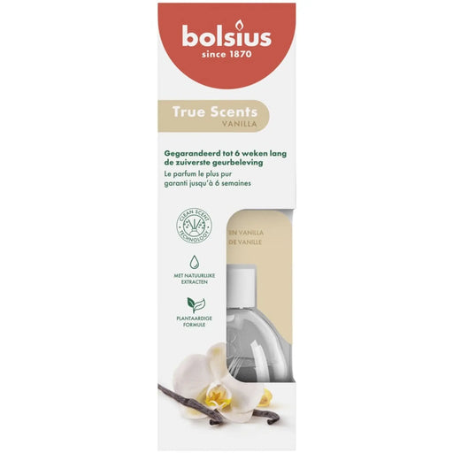 Bolsius Fragranced Reed Diffuser 60ml Vanilla