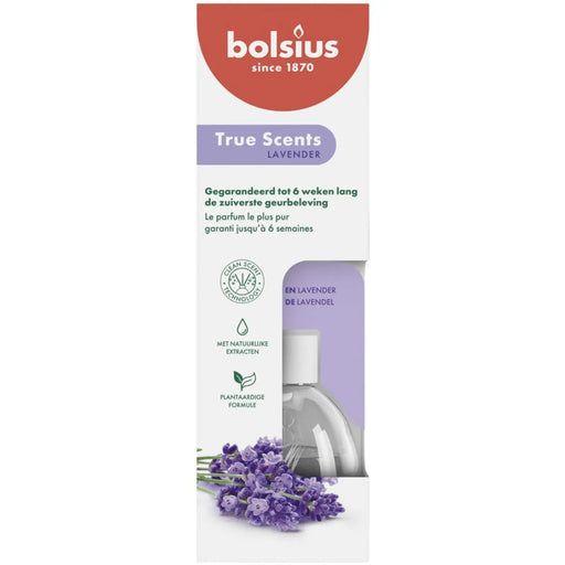 Bolsius Fragranced Reed Diffuser 60ml Lavender