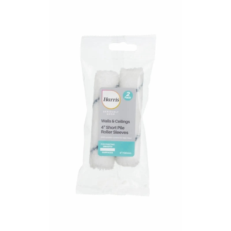 Harris Seriously Good Sleeves Short Pile 4" Pack 2
