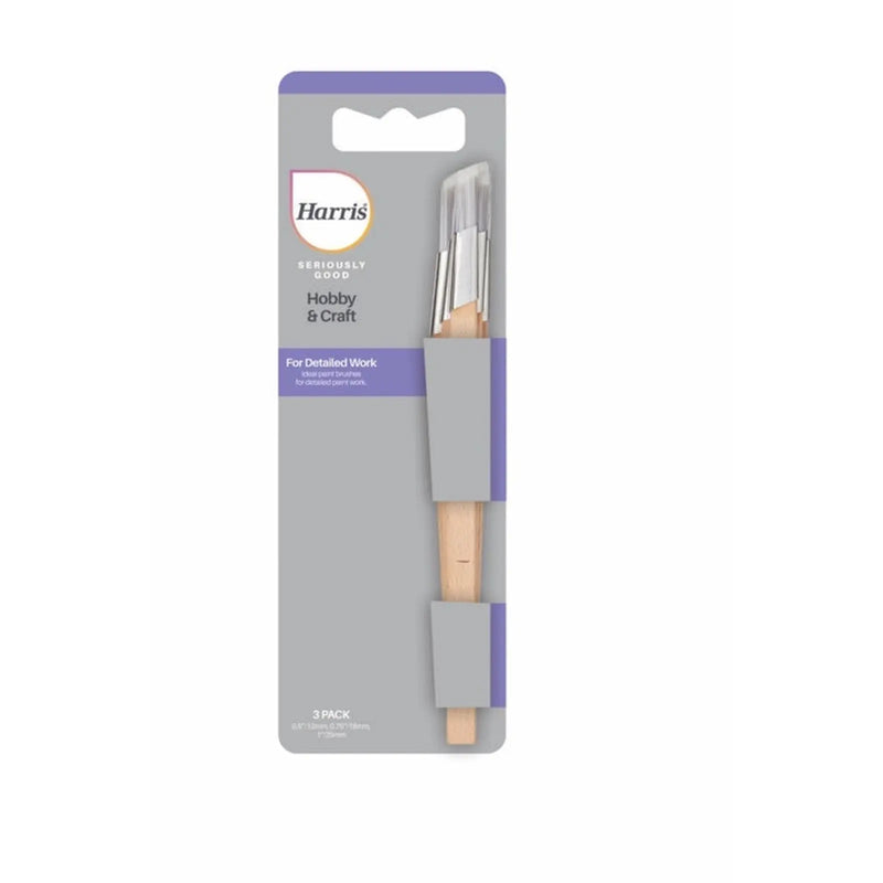 Harris Seriously Good Fitch Paint Brushes Pack 3