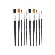 Harris Seriously Good Flat Artist Paint Brushes Pack 10