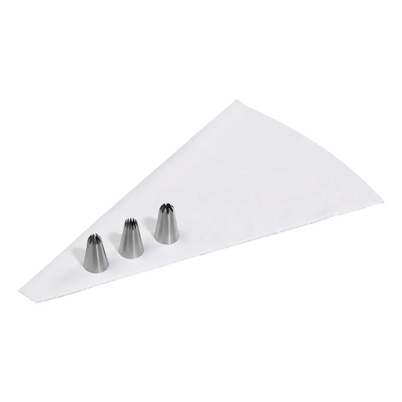 Tala 3 Star Nozzles With Icing Bags