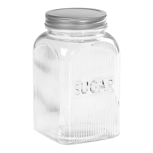 Tala Glass Jar With Screw Top Lid Sugar 1250ml