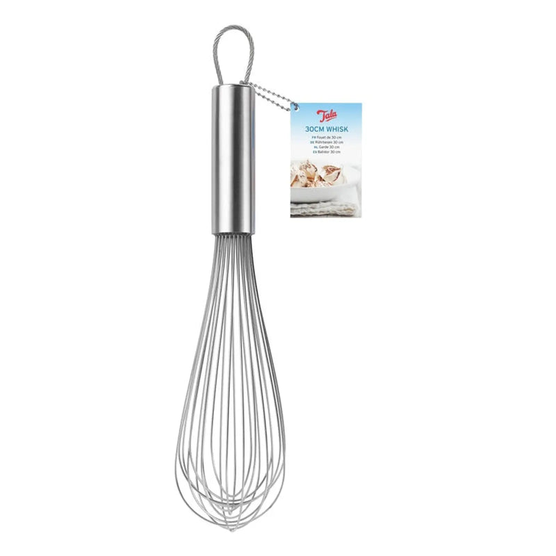 Tala Stainless Steel Eleven Wire Balloon Whisk 30cm
