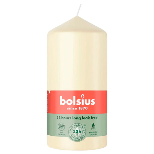 Bolsius Pillar Candle Pearl 12cm